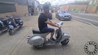 How to start a classic Vespa