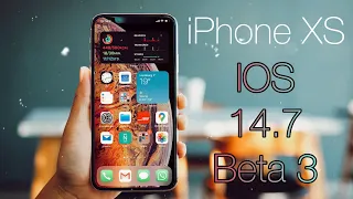 IOS 14.7 beta 3 на iPhone XS Как работает? Стоит ли обновляться? Сравнение с IOS 14.6 ! 14.6 vs 14.7