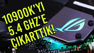 10900K'yı Tek Tuşla 5.4 GHz'e Çıkarttık - ASUS Maximus XII Apex ile Ai Overclocking