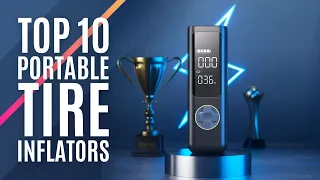 Top 10: Best Portable Tire Inflators of 2023 / Cordless Air Compressor, Car Tire Pump