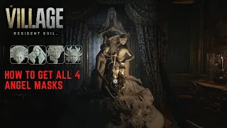 Resident Evil 8 Village - How To Get All 4 Angel Masks