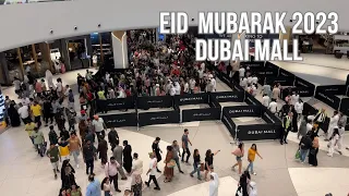 EID HOLIDAY 2023 IN DUBAI MALL | World's Biggest Shopping Mall | Jhigz Ortua