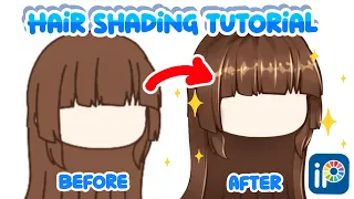 Hair Shading Tutorial - Gacha Club - IbisPaint X