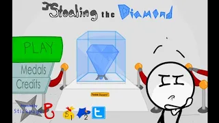 Henry Stickmin Stealing The Diamond - All Choices and Fails
