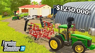 I UPGRADE THE FARM? BIG THINGS ARE COMING!!! | Farming Simulator 22