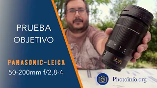 PRUEBA A FONDO 🔎 del Objetivo Panasonic Leica 50-200mm f/2,8-4 para montura Micro4/3 (calidad 4K)