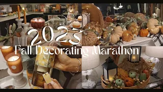 NEW🍁 2023 MASSIVE DECORATE WITH ME FOR FALL MARATHON🍁/FALL DECORATE WITH ME/FARMHOUSE FALL DECORATE