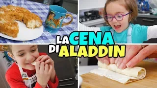 FACCIAMO LA CENA DI ALADDIN con Sorprese della Lampada