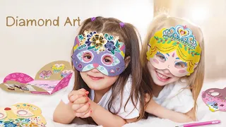 Набор для творчества, маска со стразами "Принцессы" AVENIR