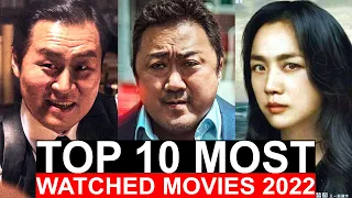 Top 10 Most Korean Watched Movies Of 2022 | Best Korean Movies To Watch On Netflix, Disney 2023