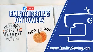 How Do I Embroider on Towels?