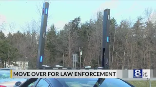 NYS troopers enforcing move over law with double bars on patrol vehicles