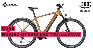 CUBE 2023 Nuride Hybrid EXC 750 Allroad