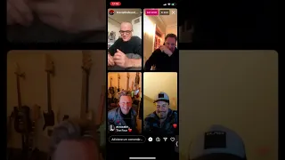 Travis the band live in Instagram 17th january 2023