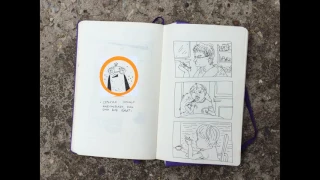 Travel Sketchbook / Рисую в электричке