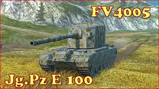 FV4005, Jagdpanzer E 100 - WoT Blitz UZ Gaming