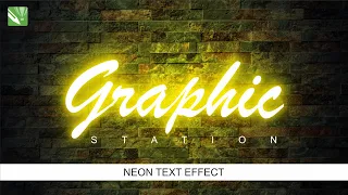 How To Make a NEON TEXT EFFECT in CorelDRAW