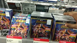 Avengers Infinity War 4K Blu Ray(Best Buy visit!)