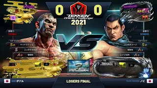 ダブル [double] (Fahkumram) vs. ノビ [Nobi] (Feng) - TOC 2021 Japan Masters: Losers Finals