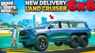 FINALLY MOST POWERFUL 6x6 LAND CRUISER DELIVERY HOGYI🔥 SHOCKING RESULTS 😱 GTA 5 MODS!