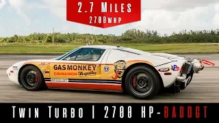 2006 Ford GT Twin Turbo V8 #BADDGT  | 2700 WHP | (Top Speed Test)