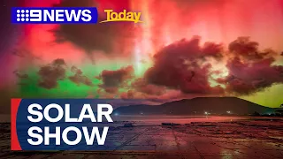 Aurora Australis dazzles southern parts of Australia | 9 News Australia