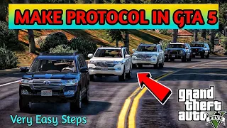 HOW TO INSTALL PROTOCOL MOD IN GTA 5😱how to create protocol |High end security | land cruiser | Urdu