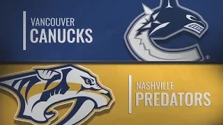 Нэшвилл vs Ванкувер | Vancouver Canucks at Nashville Predators | NHL HIGHLIGHTS | НХЛ ОБЗОР МАТЧА