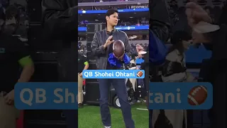 Shohei Ohtani pulled up to the Rams-Saints hame in LA 🔥 (via NFLonPrime)