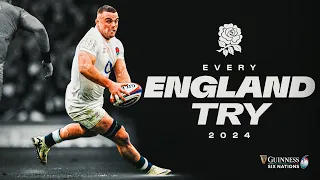 EVERY TRY | ENGLAND 🏴󠁧󠁢󠁥󠁮󠁧󠁿 | 2024 GUINNESS MEN'S SIX NATIONS