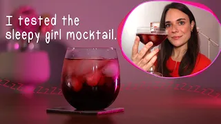 I tried the sleepy girl mocktail for a week...