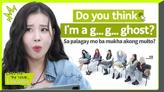 MOMOLAND replies to fans in TAGALOG | #CBL (CALL ME BY YOUR LANGUAGE)