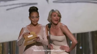 Jennifer Lopez & Cameron Diaz at the OSCARS 2012