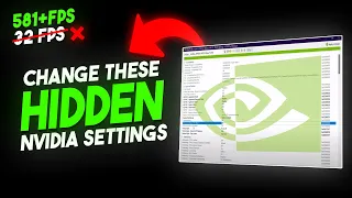 🔧 Change These HIDDEN Nvidia SETTINGS To Boost FPS & Lower LATENCY (2024) ✅