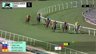 Santa Anita Park Carrera 1 - 28 de Enero 2022