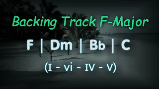 Acoustic Guitar Backing Track F Major | 85 BPM | Guitar Backing Track