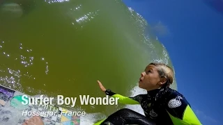 Surfer Boy Wonder in Hossegor, France