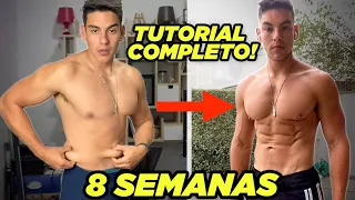 COMO FICAR DEFINIDO EM 8 SEMANAS! [passo a passo resumido] *perder barriga da maneira correta!*