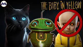 Får nye venner, men babyen får ikke være med! || The Baby in Yellow