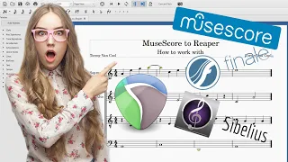 #056 - ▶️ Reaper & MuseScore, Finale, Sibelius [Tutorial - How To - ENGLISH]