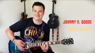 How To REALLY Play: Chuck Berry - Johnny B. Goode (part 1 guitar lesson + tutorial + tabs)