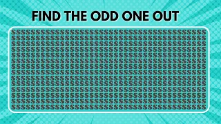 Find The Odd One Out - Number - Letter - Character Quiz Game - INSANE Edition | Brain Blast