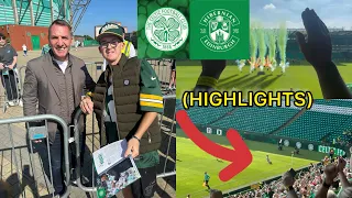 THE MOMENT CELTIC WOMEN WIN THE LEAGUE FOR THE FIRST TIME Vs HIBS AT CELTIC PARK !!! (HIGHLIGHTS)