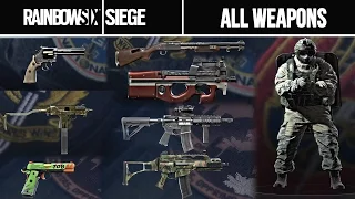 Rainbow 6 Siege - All Weapons/Camo/Operators/Gadgets (SHOWCASE) Including Skin DLCs