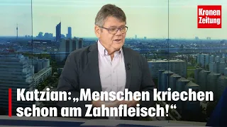 Katzian zu "Gier-Flation": „Die Menschen kriechen schon am Zahnfleisch!“ | krone.tv NACHGEFRAGT