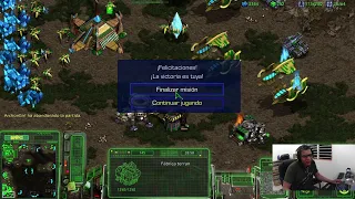 starcraft remastered, protoss o terran- war