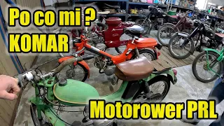 Kupuje KOMARA | Kultowy Motorower PRL | Zobacz Szope Pełną Polskich Motocykli PRL