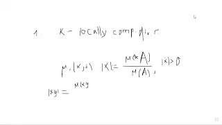 Kalmynin A. Introduction to Algebraic number theory. 2021-12-01 Seminar 11 Part 1