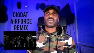 DigDat - Air Force (ft. K Trap, Krept & Konan) (Remix) Music Video GRM Daily [Reaction] | LeeToTheVI