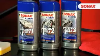 Đánh bóng sơn, xóa quầng xước sơn ô tô bằng Sonax xtreme polish & wax 3 in 1